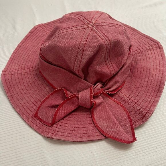 Effie’s Heart Washed Rose Hat Rare One Of A Kind - Picture 1 of 5